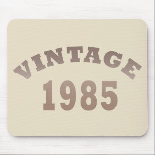 Tapis De Souris Né en 1985 Élégant Moderne Vintage Cadeau d'annive
