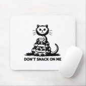 Tapis De Souris Ne grignote pas sur moi drôle Chat 6 (Avec souris)