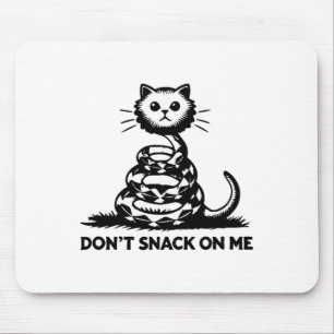 Tapis De Souris Ne grignote pas sur moi drôle Chat 6