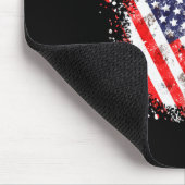 Tapis De Souris Ne laissez pas entrer le vieil homme Drapeau améri (Coin)