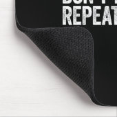 Tapis De Souris Ne me fais pas répéter mon histoire Black Pride (Coin)