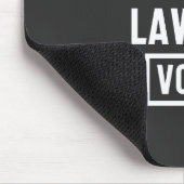 Tapis De Souris Ne me fais pas utiliser ma voix d'avocat (Coin)