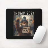 Tapis De Souris Ne me mangez pas de chats pour Trump 2024 (Avec souris)