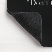 Tapis De Souris Ne me touche pas -moi drôle (Coin)
