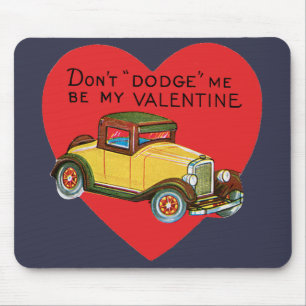 Tapis De Souris Ne m'évitez pas, sois ma Saint-Valentin ! Retro Va