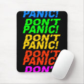Tapis De Souris Ne paniquez pas ! mousepad (Avec souris)
