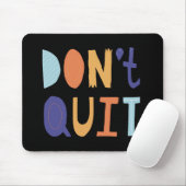 Tapis De Souris ne pas quitter le bloc-notes (Avec souris)