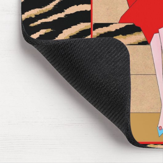 Tapis De Souris "Ne sous-estimez jamais le pouvoir de la robe !" (Coin)