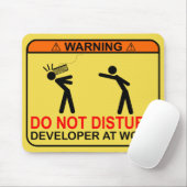 TAPIS DE SOURIS NE TOUCHEZ PAS - AU PROMOTEUR (Avec souris)