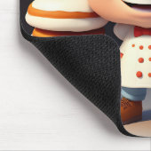 Tapis De Souris Ne Touchez Pas Mes Donuts, Mousepad (Coin)