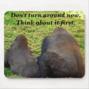 Tapis De Souris Ne tourne pas autour_ Mousepad_par Elenne