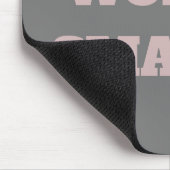 Tapis De Souris Ne travaillez pas dur pour atteindre des objectifs (Coin)