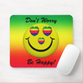 Tapis De Souris Ne vous inquiétez pas soit visage heureux Mousepad (Avec souris)