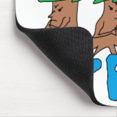 Tapis De Souris Ne vous mêlez pas des arbres ! (Coin)