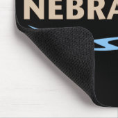 Tapis De Souris Nebraska États-Unis d'Amérique (Coin)