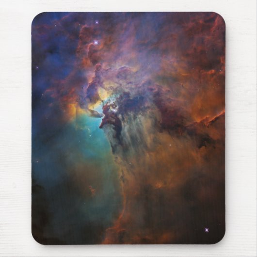 Tapis De Souris Nebula de lagune (Image spatiale astronomique) (Un (Devant)