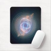 Tapis De Souris Nebula oculaire des chats (Avec souris)
