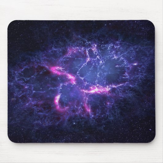 Tapis De Souris Nébuleuse cosmique d'image dynamique de l'espace (Devant)