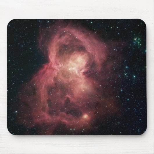 Tapis De Souris Nébuleuse du papillon spatial (Devant)