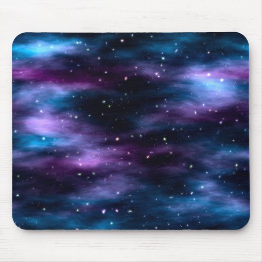 Tapis De Souris Nébuleuse fantastique de l'espace de voyage (Devant)