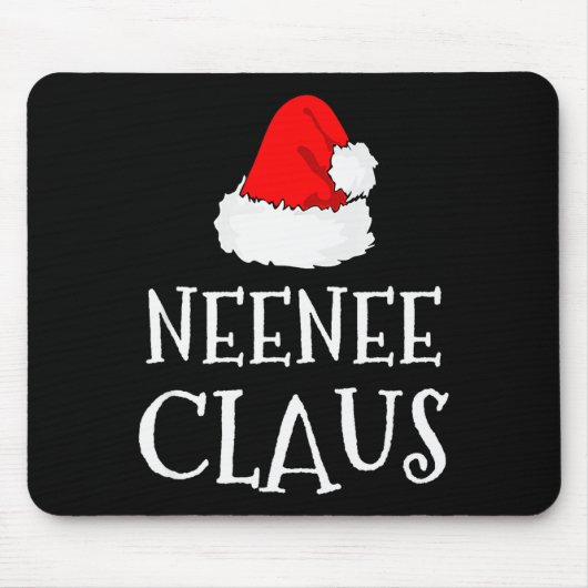 Tapis De Souris Neenee Claus Christmas Santas Pajama Family Matchi (Devant)