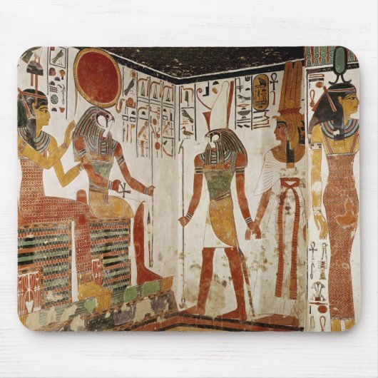 Tapis De Souris Nefertari est apporté avant le dieu (Devant)