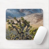 Tapis De Souris Neige Dans La Vallée De La Mort (Avec souris)