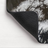 Tapis De Souris Neige dans le centre sud de l'Alaska (Coin)