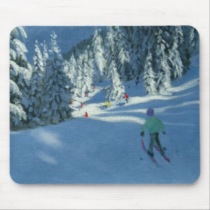 Tapis De Souris Neige fraîche Morzine France