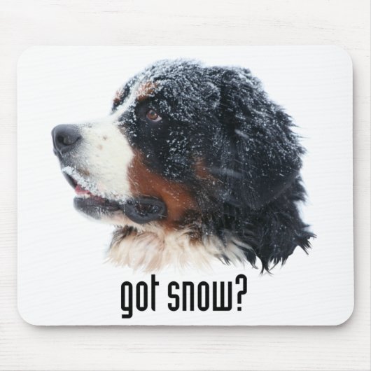 Tapis De Souris neige obtenue ? mousepad (Devant)