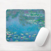 Tapis De Souris Nénuphars de Claude Monet Fine Art Painting (Avec souris)
