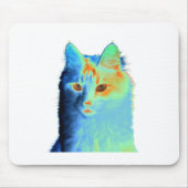 Tapis De Souris Neon Angora Cat (Devant)