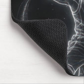 Tapis De Souris Neon Basketball Player Number 67 (Coin)