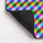 Tapis De Souris Neon Crosshatch Mousepad (Coin)