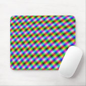 Tapis De Souris Neon Crosshatch Mousepad (Avec souris)
