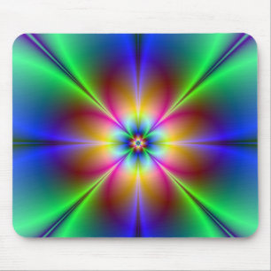 Tapis De Souris Neon Daisy coloré