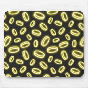 Tapis De Souris Neon Falling Gold