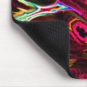 Tapis De Souris Neon Fractal 2 (Coin)