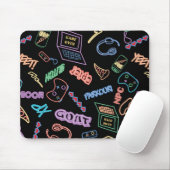 Tapis De Souris Neon Gamer (Avec souris)