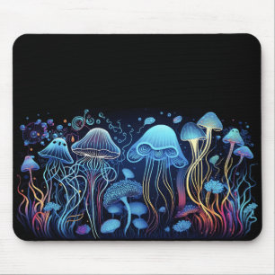 Tapis De Souris Neon Jellyfish