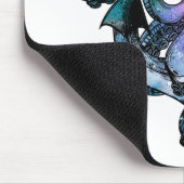 Tapis De Souris néon octopique (Coin)