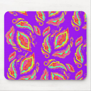 Tapis De Souris Néon Paisley