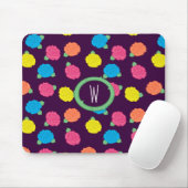 Tapis de souris Neon Roses (Avec souris)