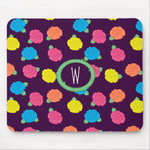 Tapis de souris Neon Roses