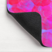 Tapis De Souris Neon Roses Mousepad (Coin)