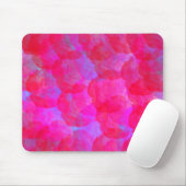 Tapis De Souris Neon Roses Mousepad (Avec souris)