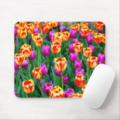 Tapis De Souris Neon Tulips Mousepad (Avec souris)