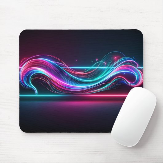 Tapis De Souris Neon Vibrant (Avec souris)