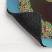Tapis De Souris Neptune - Art Fractal (Coin)