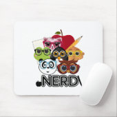 Tapis De Souris Nerd 3 (Avec souris)